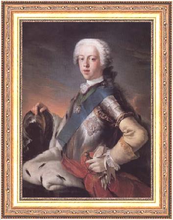 framed  Blanchet, Louis-Gabriel Prince Charles Edward Stuart (mk25), Ta3070-1